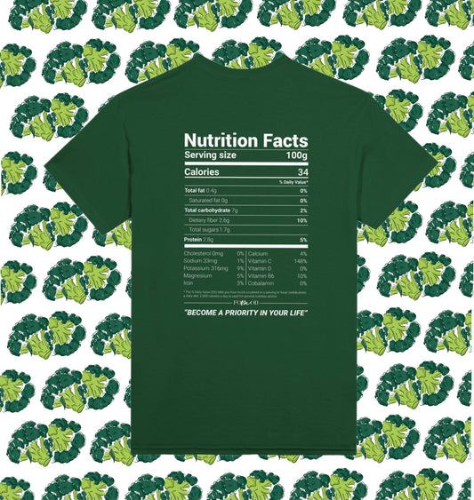 Broccoli T-shirt - Become a priority in your life