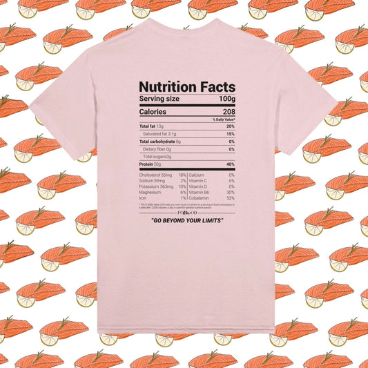 Salmon T-shirt - Go beyond your limits