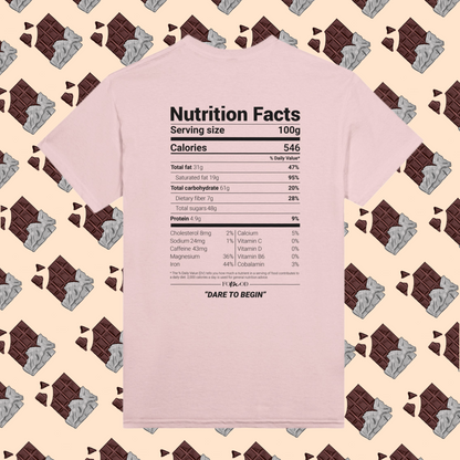 T-shirt cioccolato fondente - Osate iniziare