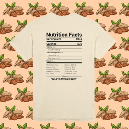 Almonds T-shirt - Believe in your power