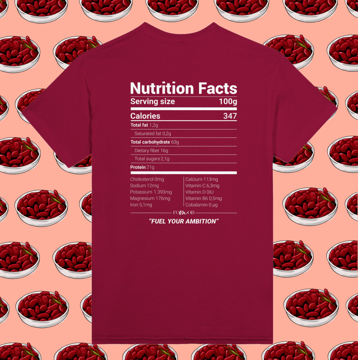 Beans T-shirt - Fuel your ambition